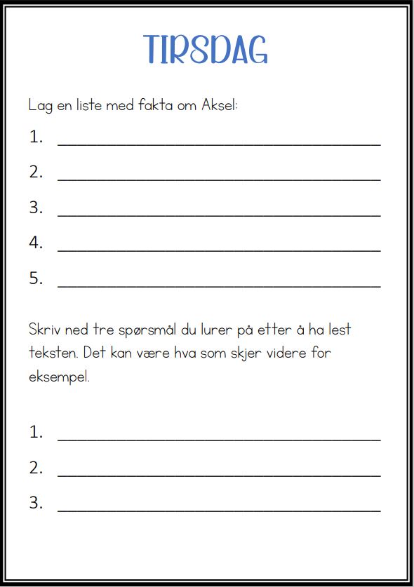 Lettleste leselekser "Aksel" - Bilde 5