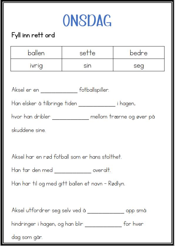 Lettleste leselekser "Aksel" - Bilde 6