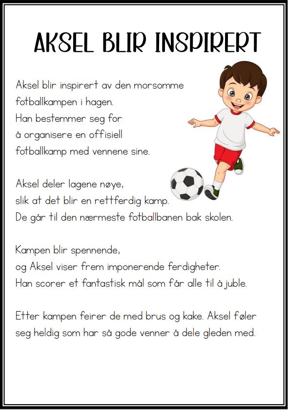 Lettleste leselekser "Aksel" - Bilde 2