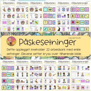 Påskesetninger - lese