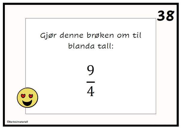 Uteskole/aktivitetspakke med brøk, mellomtrinn - Bilde 8