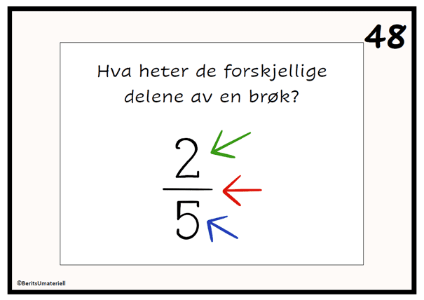 Uteskole/aktivitetspakke med brøk, mellomtrinn - Bilde 10