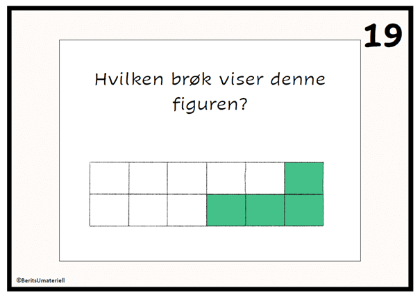 Uteskole/aktivitetspakke med brøk, mellomtrinn - Bilde 4