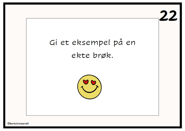 Uteskole/aktivitetspakke med brøk, mellomtrinn - Bilde 5