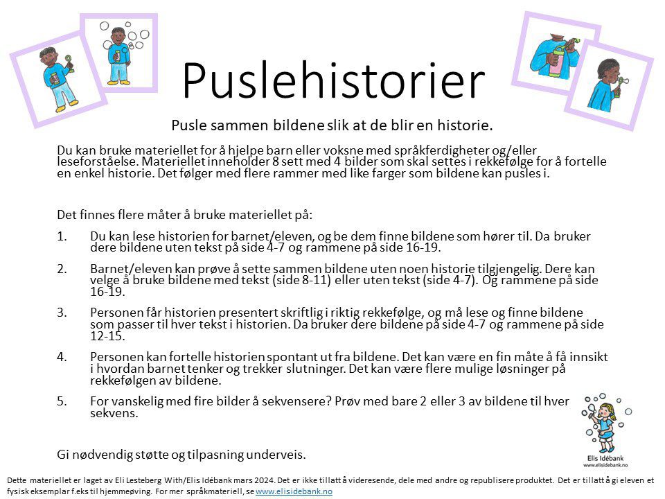 Puslehistorier - Bilde 2