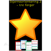Stjerneorientering - tre farger