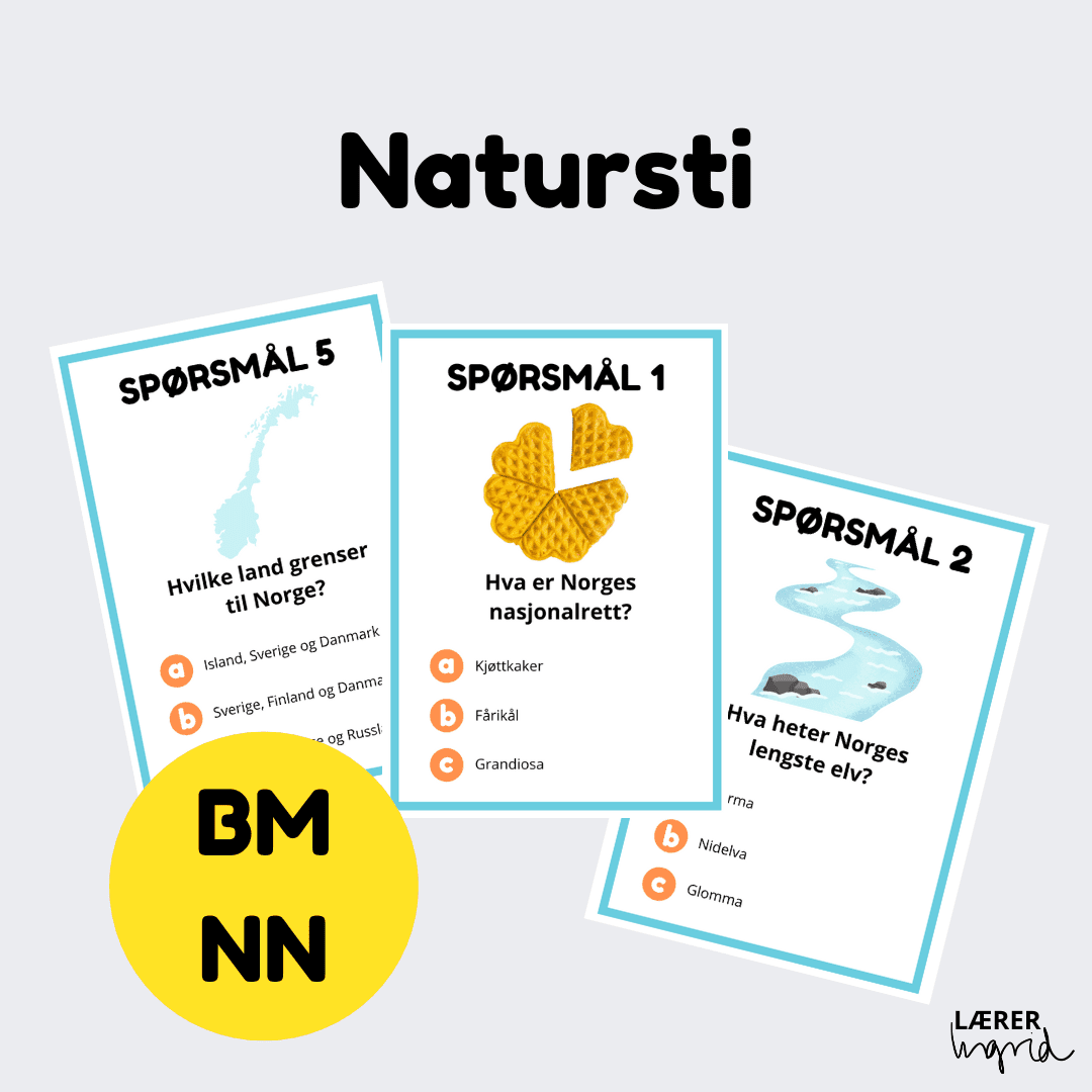 Natursti | Fakta om Norge | BM+NN