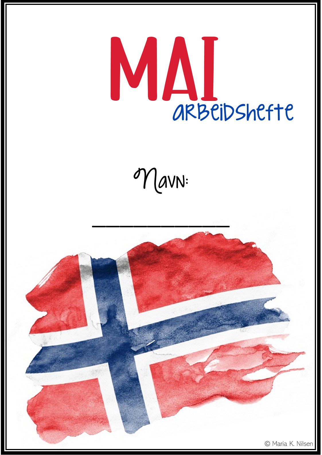 Arbeidshefte - mai 3.-4. trinn