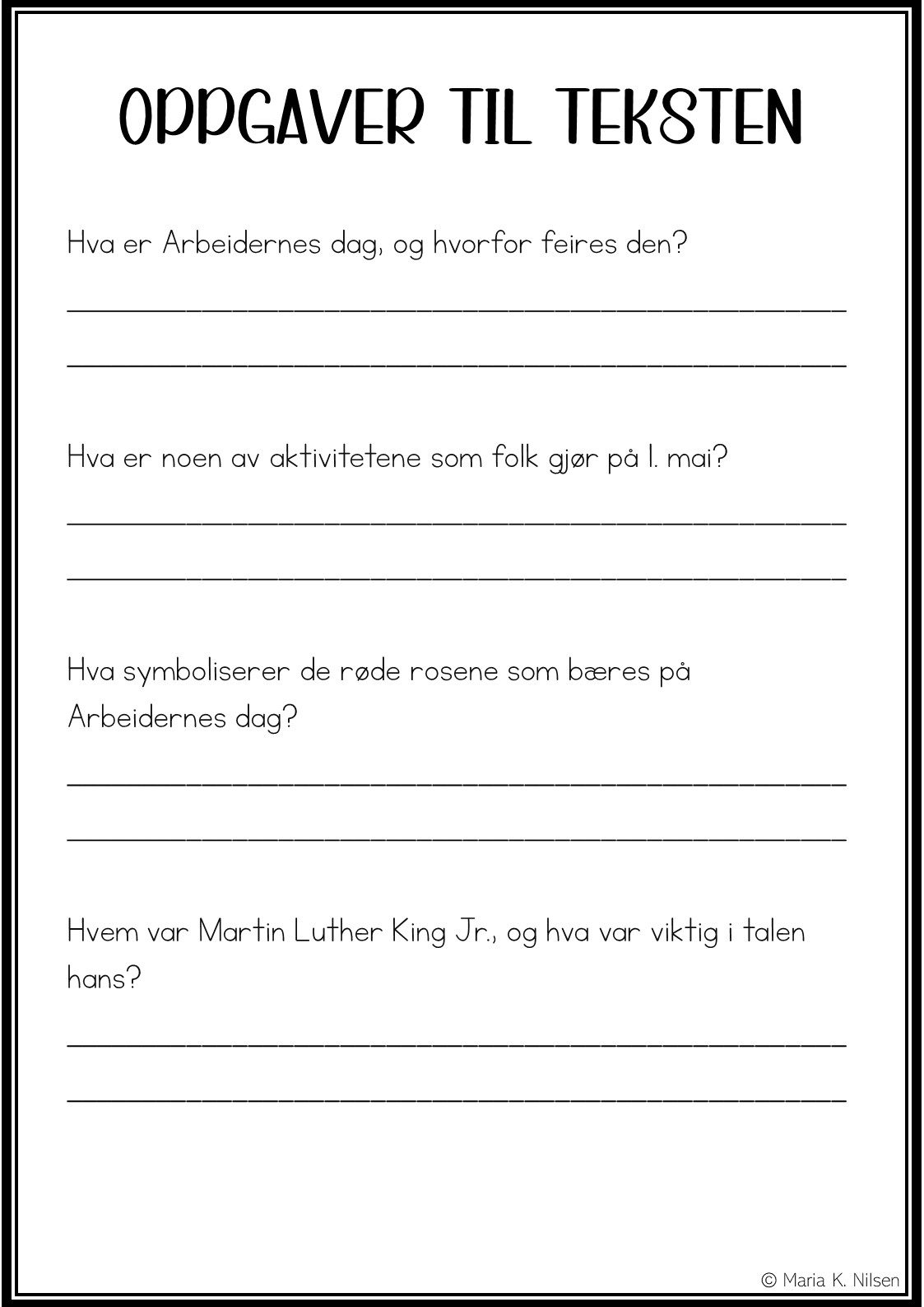 Arbeidshefte - mai 3.-4. trinn - Bilde 4