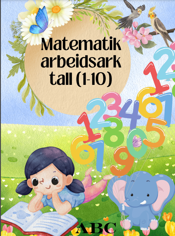 Matematik arbeidsark tall (1-10)