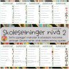 Skolesetninger - Nivå 2