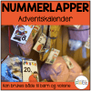 Nummerlapper - adventskalender