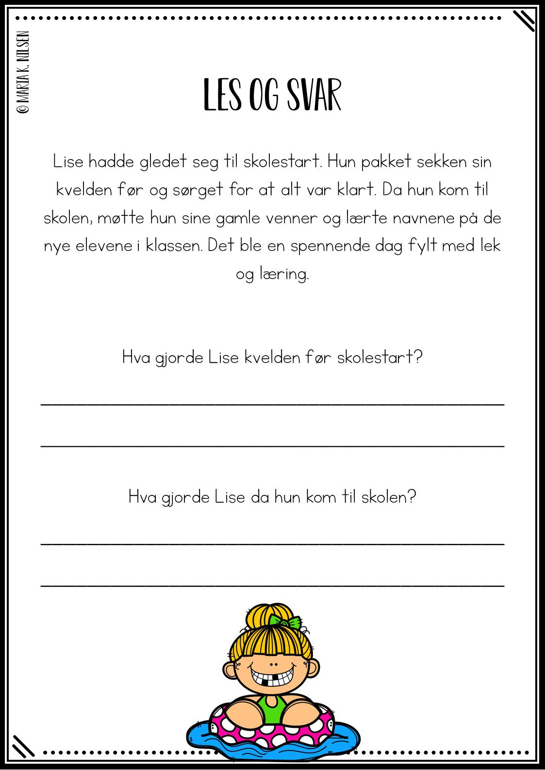 Første dag i 4. klasse - Bilde 3