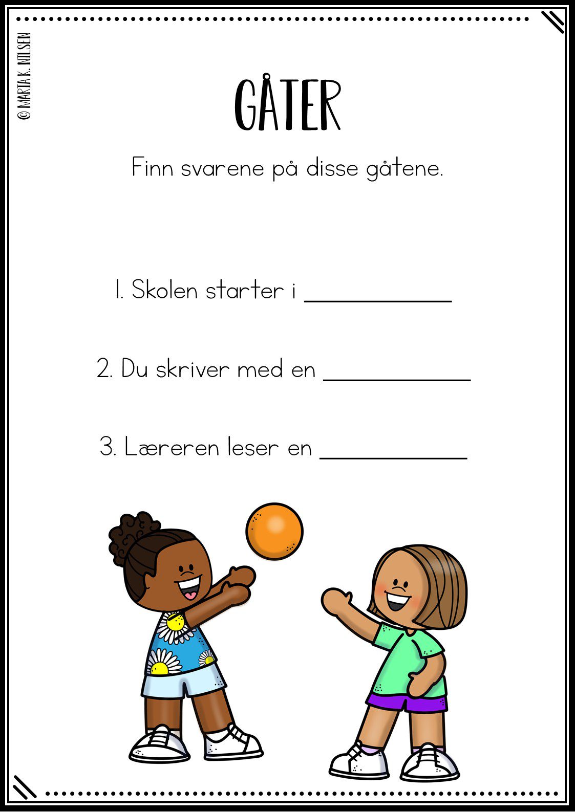 Første dag i 3. klasse - Bilde 6