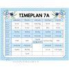 Redigerbare timeplaner 24/25