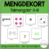 Mengdekort - tallmengder 0-10