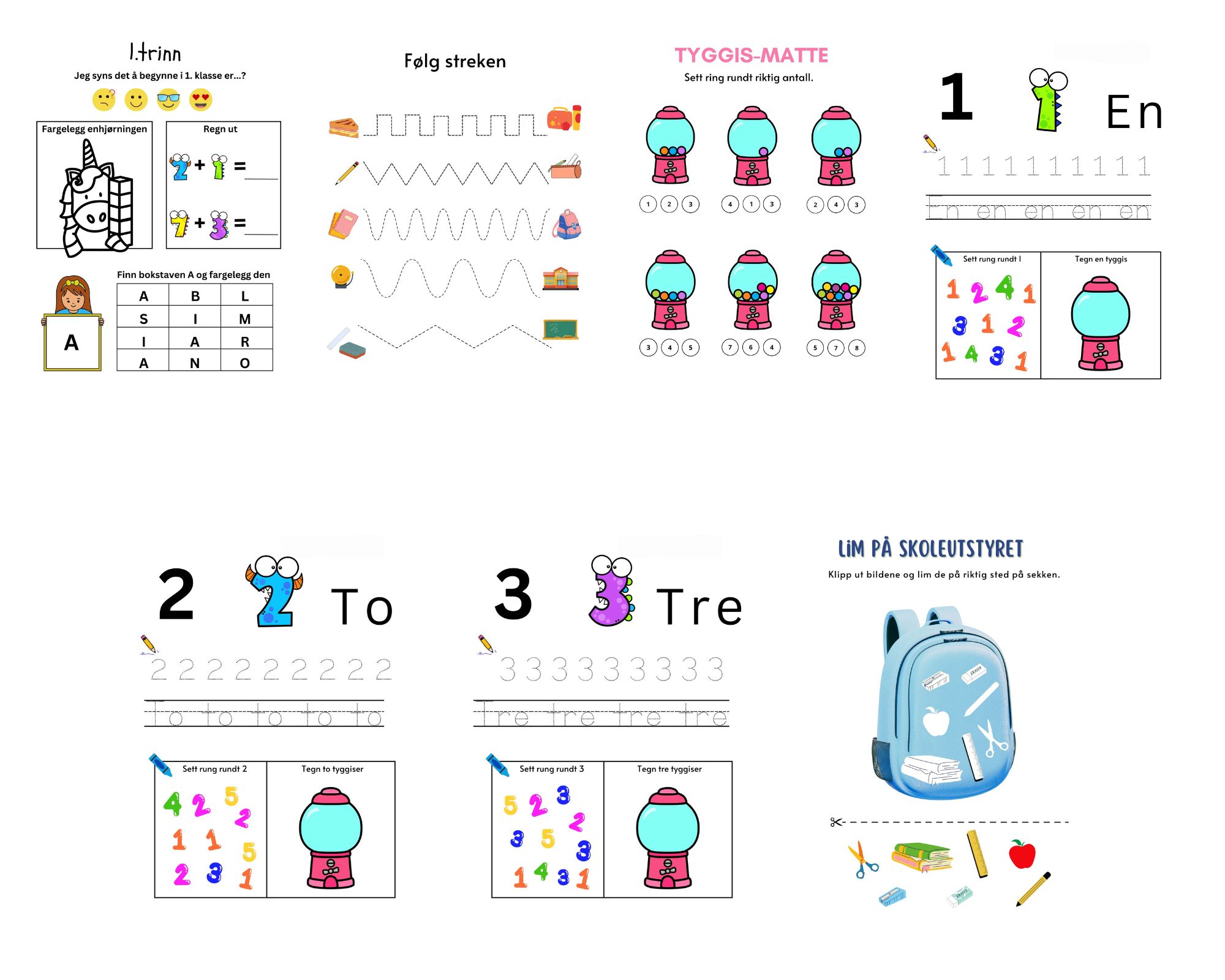 Skolestart 1.trinn - Bilde 4
