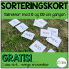 Tallrekker - 10 og 100 om gangen - Sorteringskort