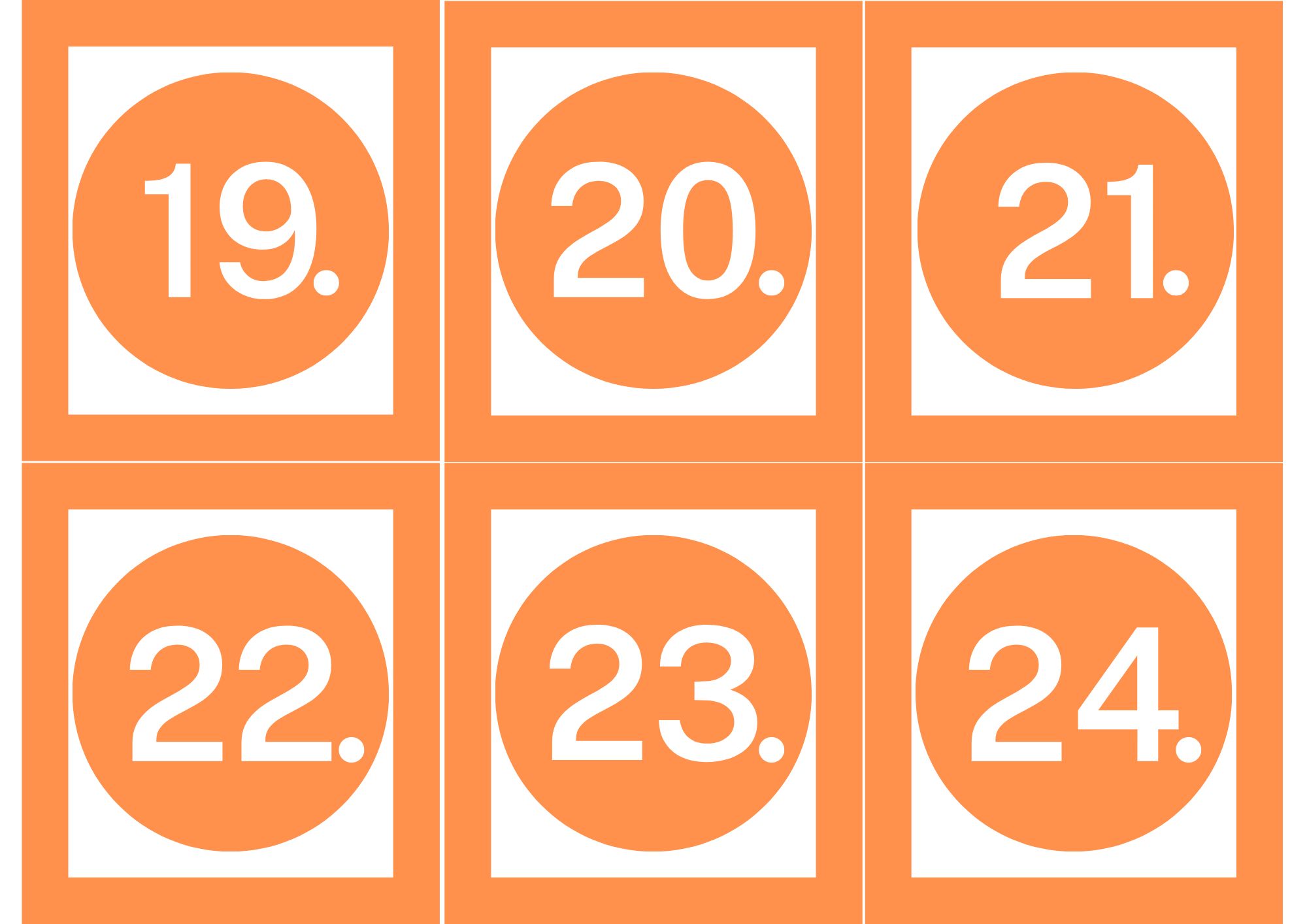 Årtidskalender - dag, dato, måned, årstall + årstidsplakater & årshjul - Bilde 18