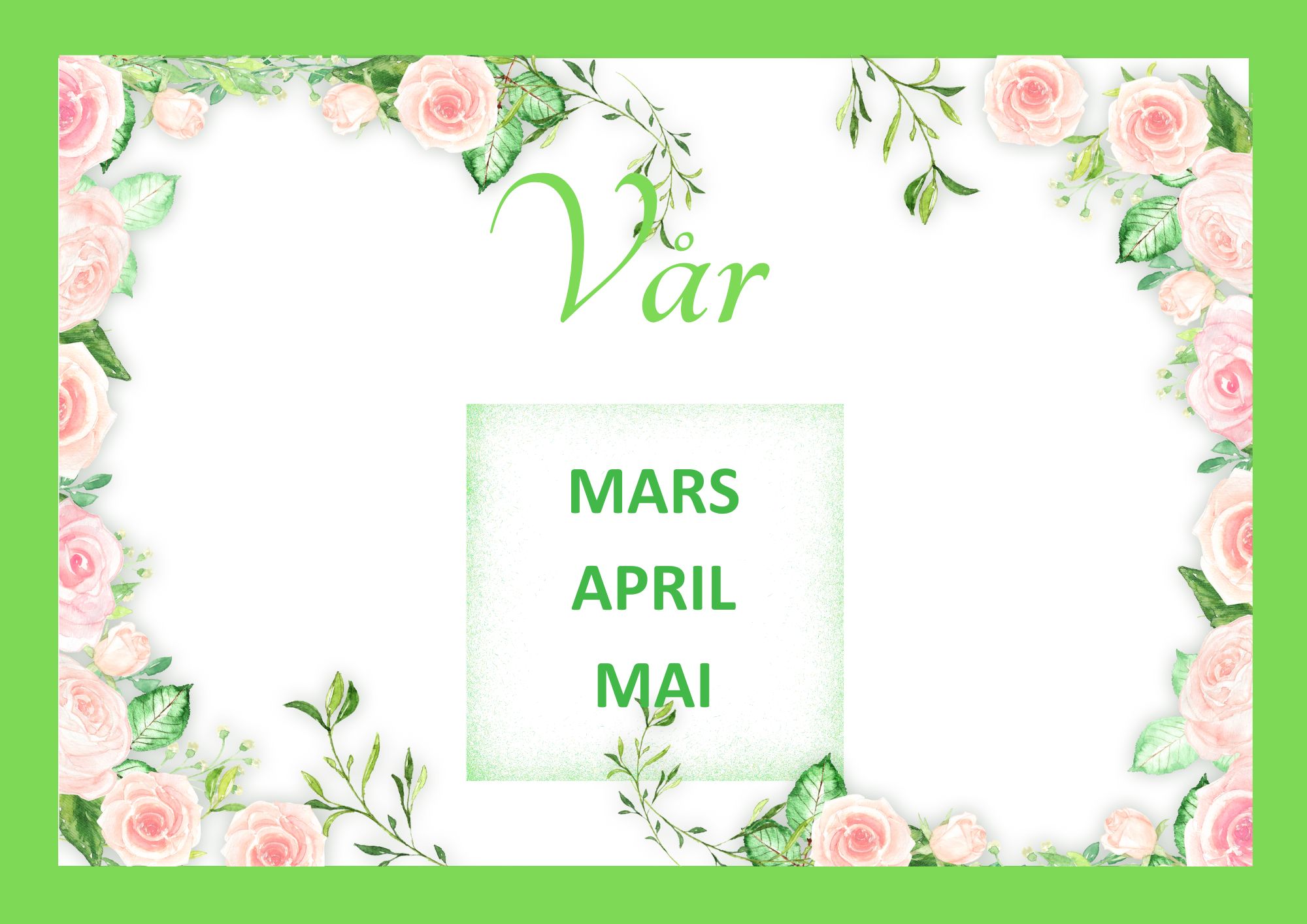 Årtidskalender - dag, dato, måned, årstall + årstidsplakater & årshjul - Bilde 16
