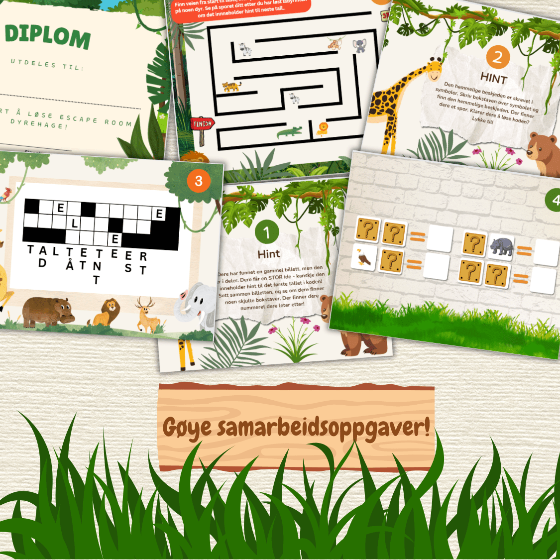 Escape room - Dyrepark - NORSK - Bilde 4