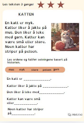 Lese- og skrivetrening for de yngste - Bilde 3