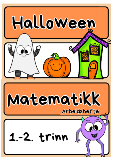Halloween arbeidshefte i matematikk