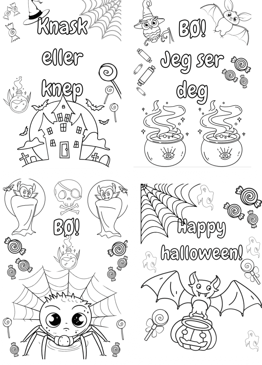 Halloweenhefte + lesetekster - Bilde 6