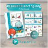 Begreper - kort og lang