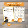 Halloween matte - opp til 10