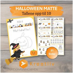 Halloween matte - opp til 10