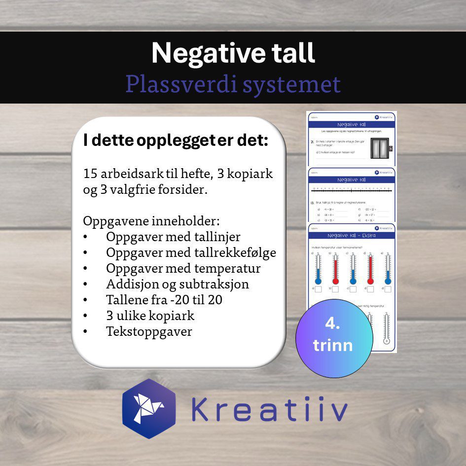 Negative tall - Bilde 2
