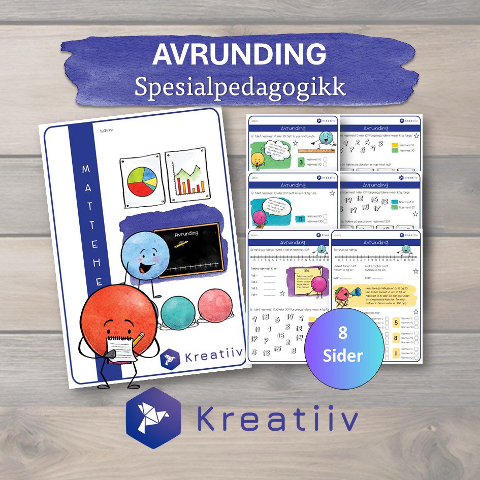 Avrunding - et spesialtilpasset hefte