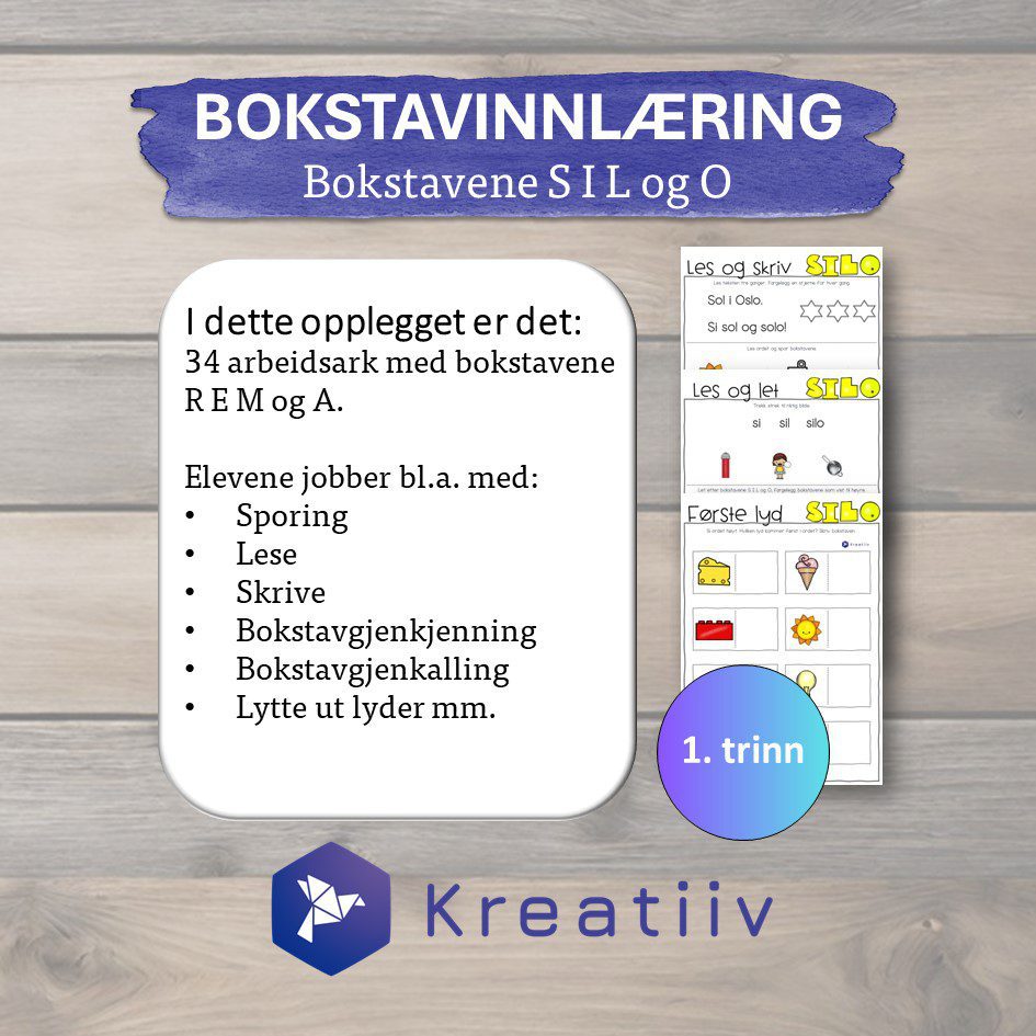Bokstavinnlæring SILO - Bilde 2