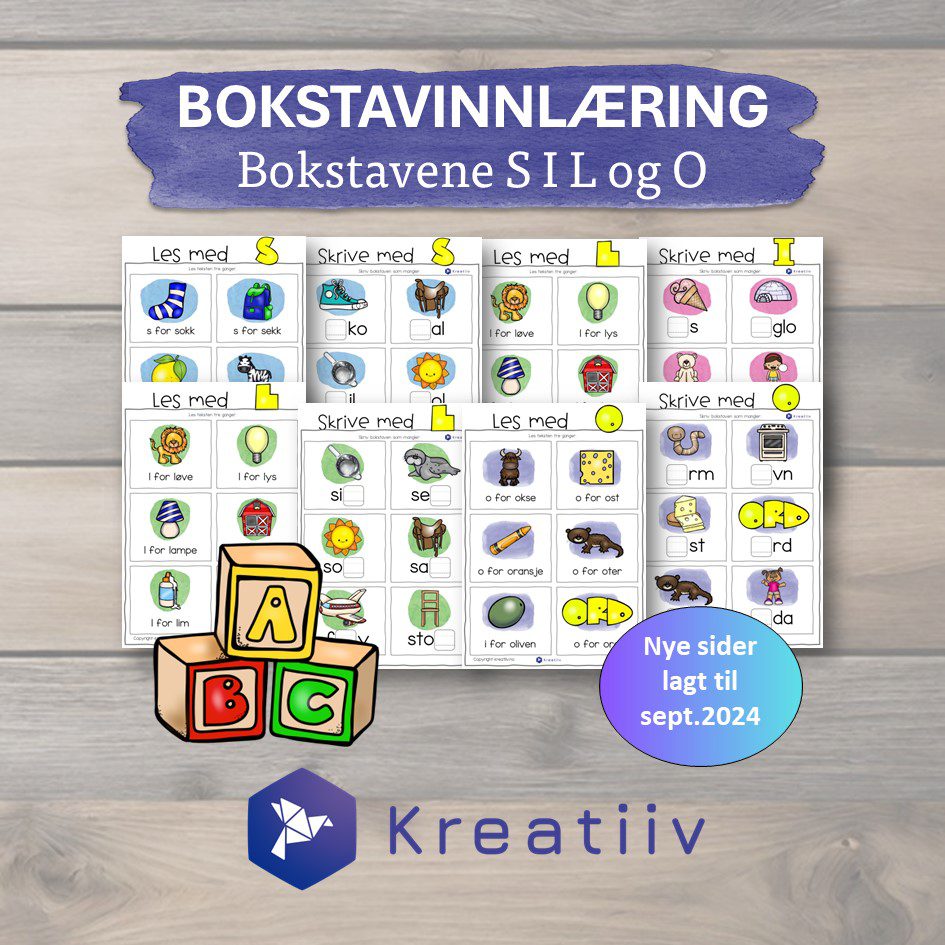 Bokstavinnlæring SILO - Bilde 3