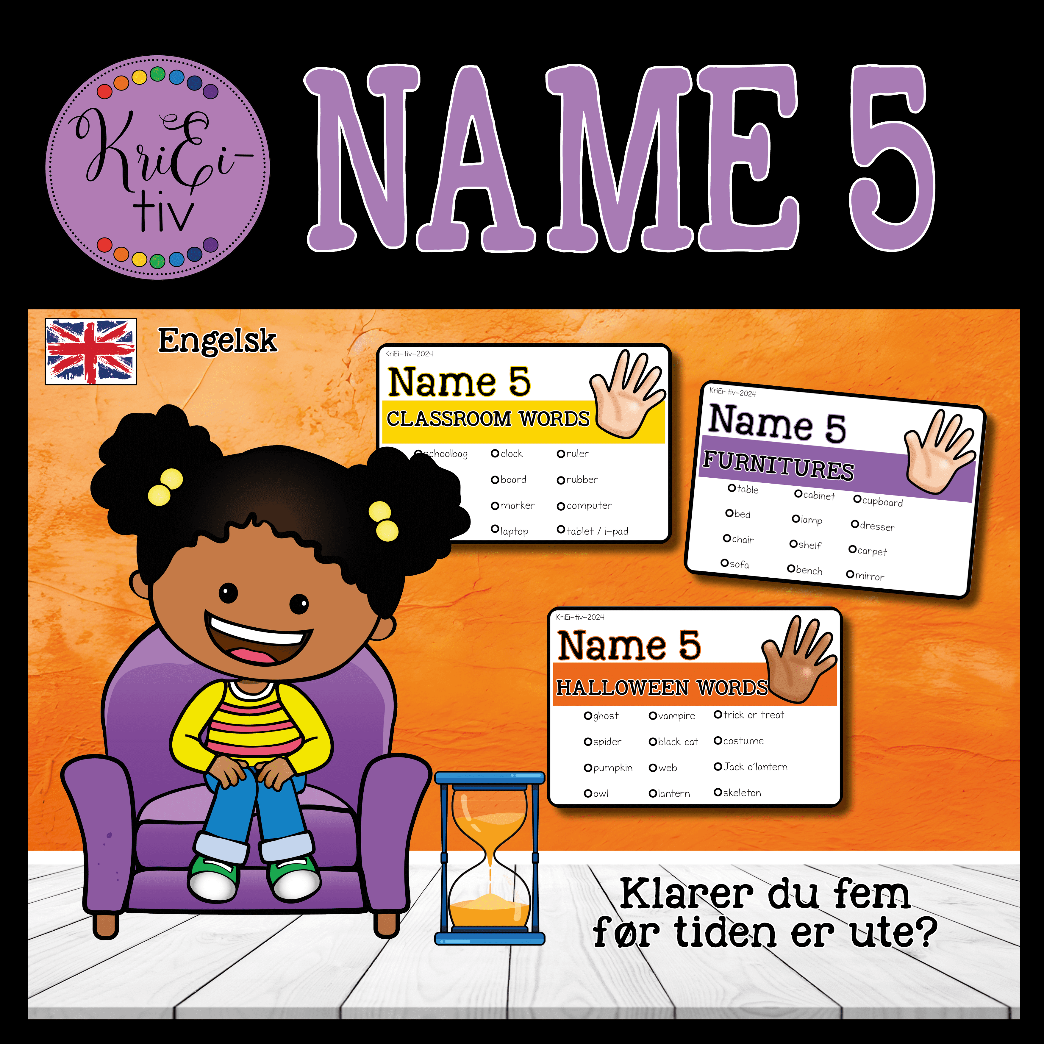 Name 5 🇬🇧
