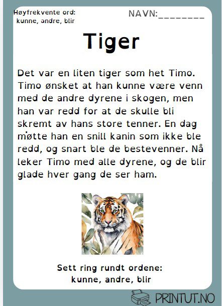 Les og øv på høyfrekvente ord/ Samlepakke - Bilde 3
