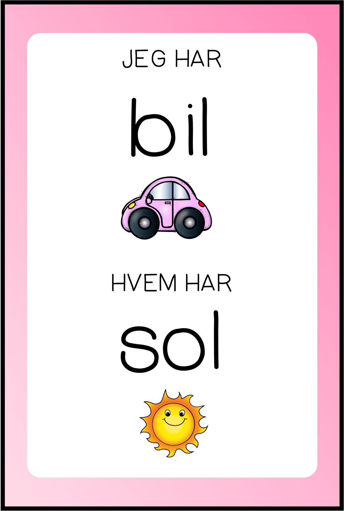 ORDLOOPER lydrette ord - Bilde 7