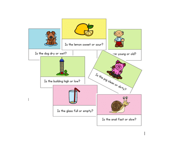 Opposite adjectives - Bilde 2