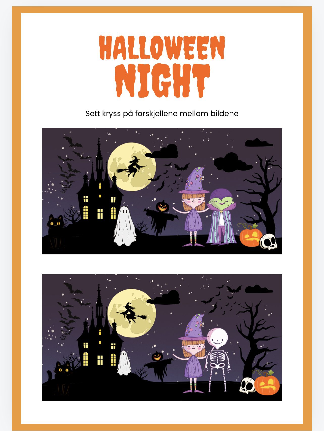 Halloween arbeidshefte - Bilde 4