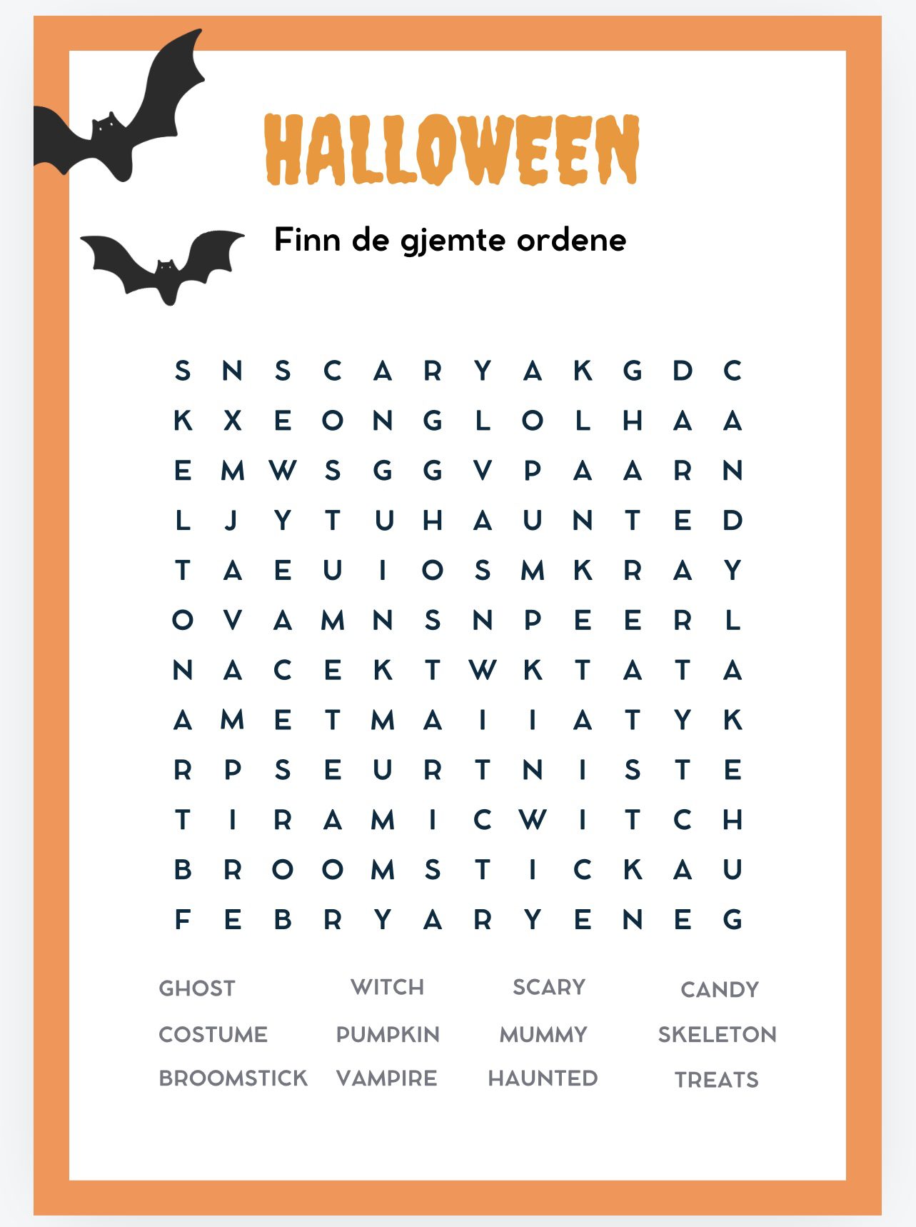 Halloween arbeidshefte - Bilde 9