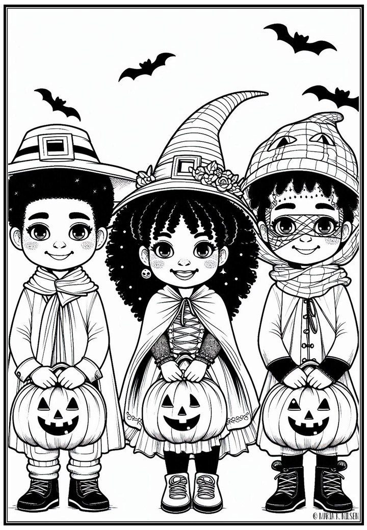 Halloween fargeleggingshefte - Bilde 6