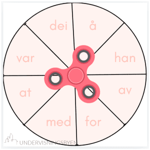 Høgfrekvent ord spinner