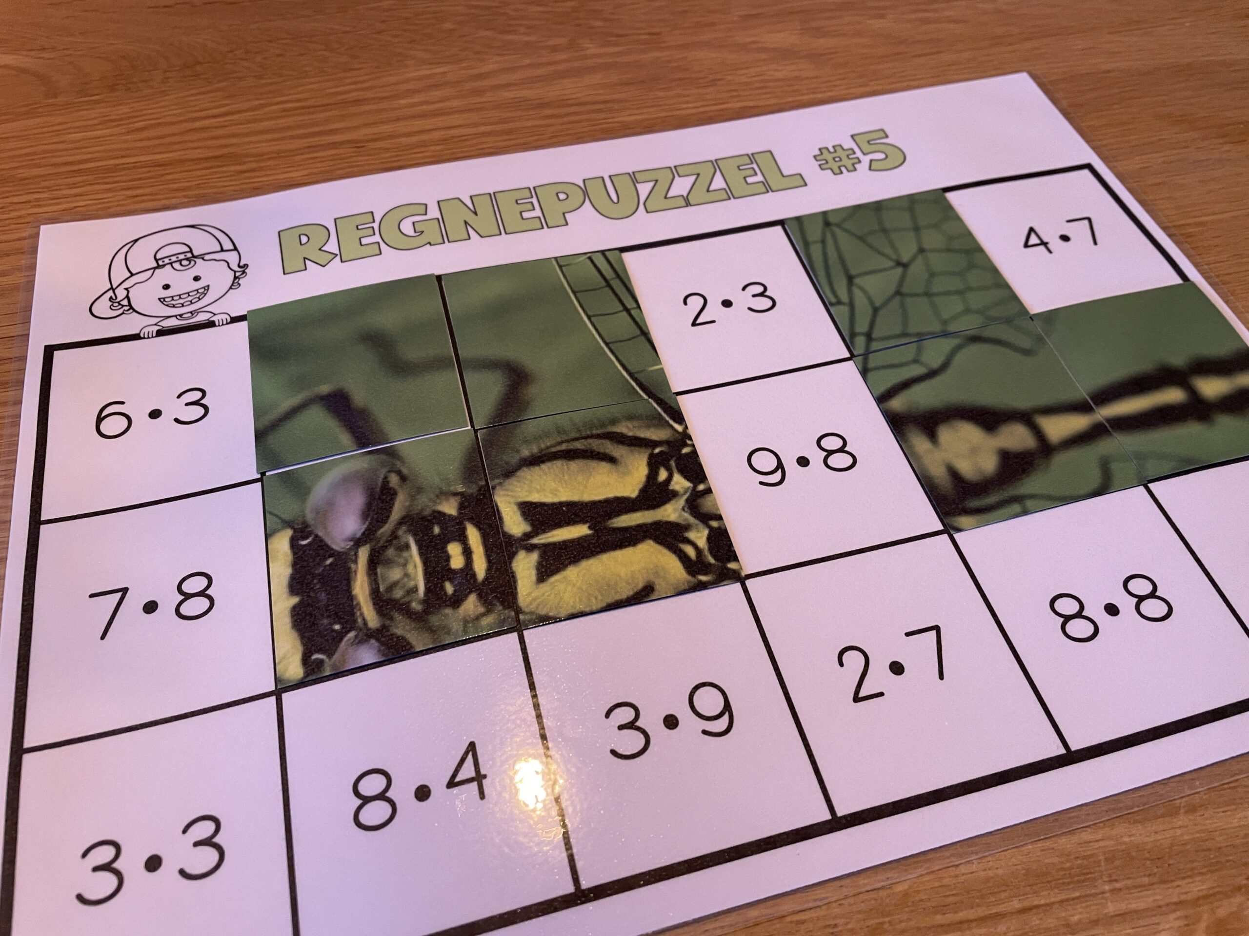 REGNEPUZZEL 3 multiplikasjon og divisjon - Bilde 4
