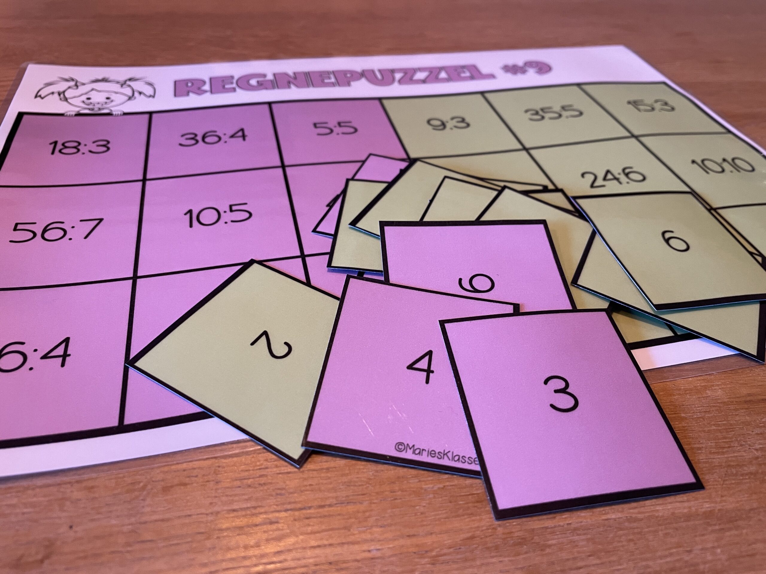 REGNEPUZZEL 3 multiplikasjon og divisjon - Bilde 8