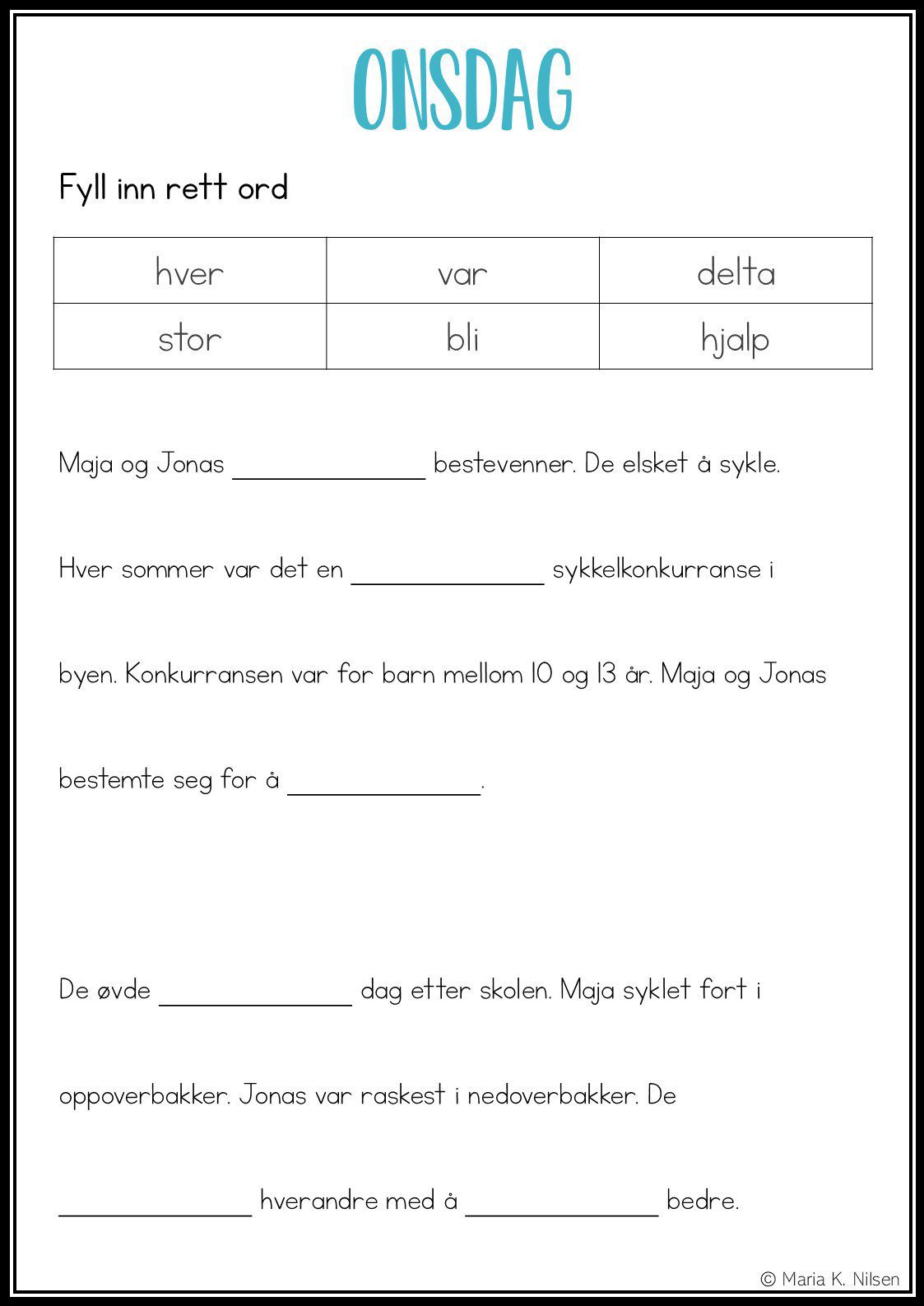 Lettleste leselekser "konkurranse" - Bilde 5