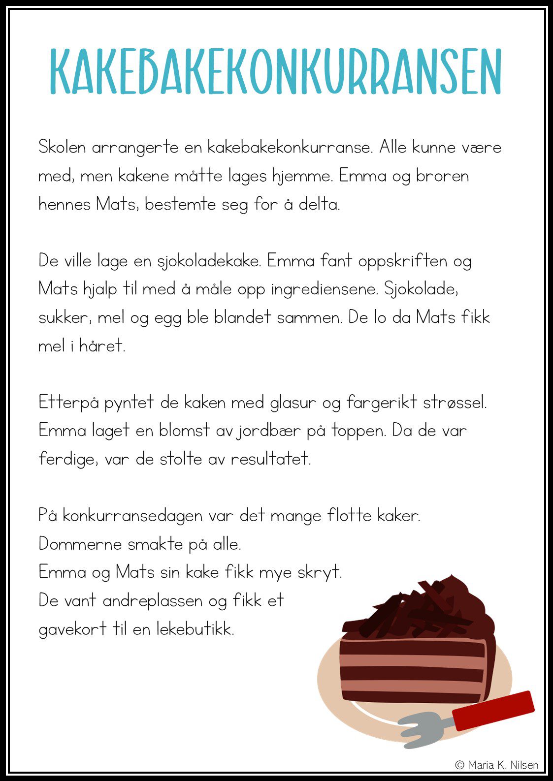 Lettleste leselekser "konkurranse" - Bilde 7