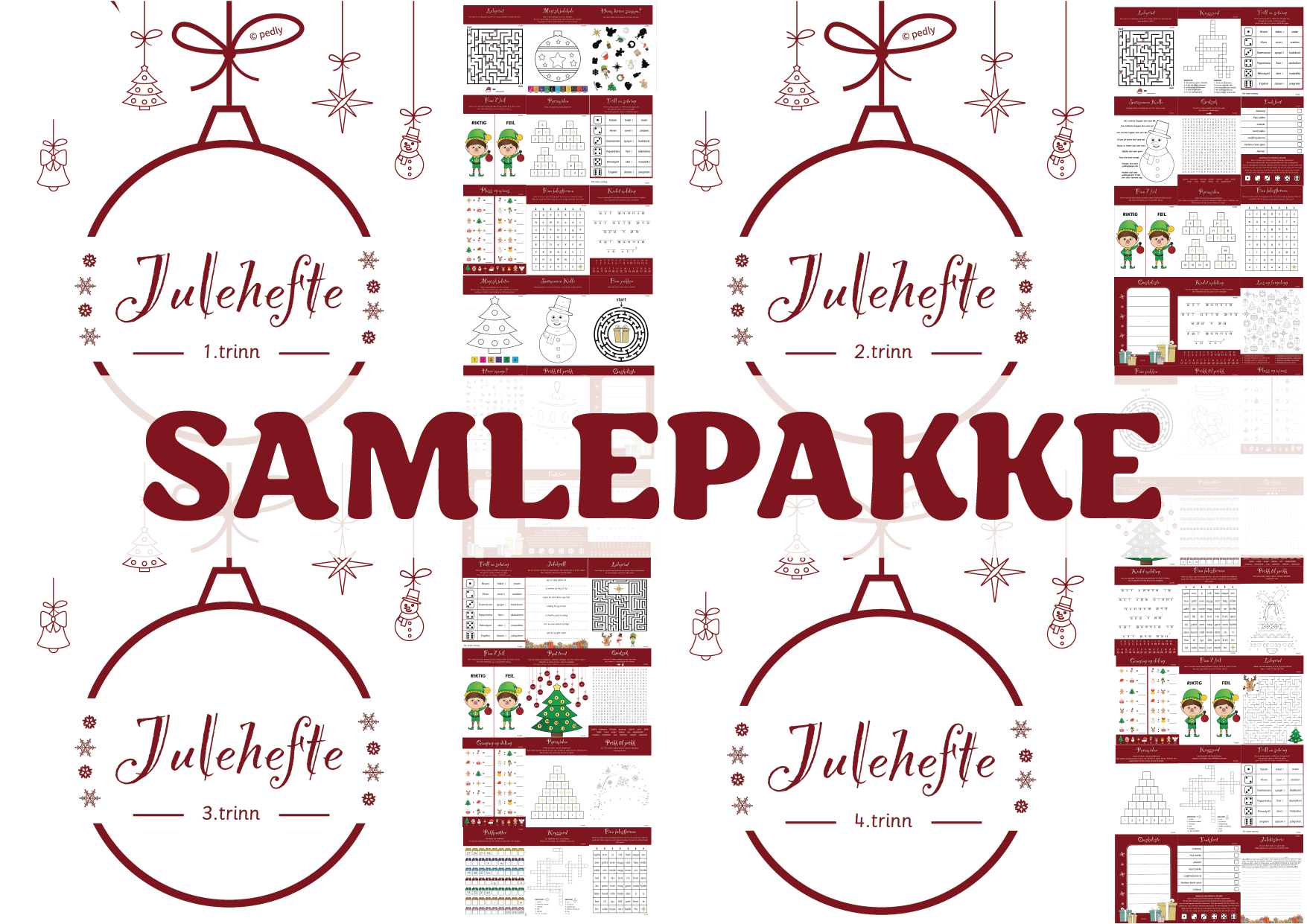 Julehefter (SAMLEPAKKE)