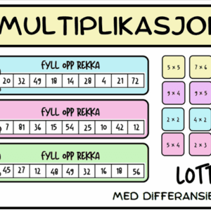 FYLL REKKA - Multiplikasjon