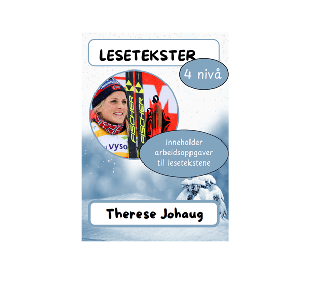 Lesetekster - Therese Johaug - 4 nivå